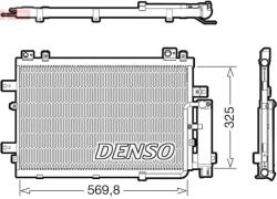 DENSO Condensator, climatizare DENSO DCN41030 (DCN41030)