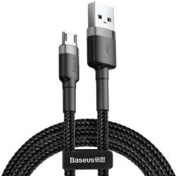 Baseus Cafule USB-Micro-USB kábel, 1m, 2.4A (szürke-fekete)