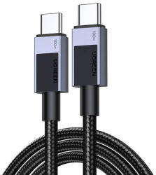 UGREEN L512 USB-C-USB-C PD töltőkábel, 3m (szürke)
