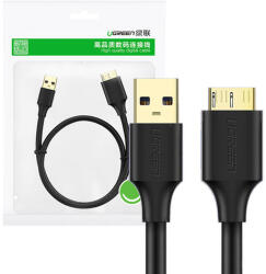 UGREEN USB 3.0 - micro USB 3.0 kábel, 1m (fekete)