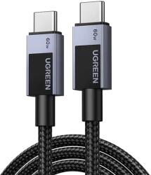 UGREEN USB-C 2.0 és USB-C 2.0 közötti kábel Ugreen L524 PD 3A 3m (szürke)