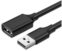 UGREEN US103 USB 2.0 hosszabbító kábel, 0, 5m (fekete)