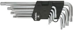 TOPEX Imbuszkulcs Készlet Torx T10-T50 35D961 (35D961)