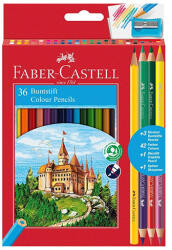 Faber-Castell Classic színes ceruza készlet, hatszögletű - 12+3 db