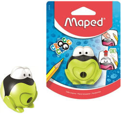 Maped Croc croc hegyező, egylyukú - béka, több színben
