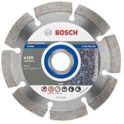 Bosch Disc diamantat pentru circular Bosch, Best for Stone, 105 x 20/16 mm (2608600923) Disc de taiere