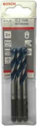 Bosch Set 3 burghie CYL-5 pentru zidarie Bosch, tija PowerGrip, 8x50x100 mm (2608834661) Burghiu