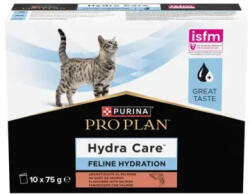 PRO PLAN Feline HC HydraCare lazaccal ízesített megfelelő hidratáltságot elősegítő kiegészítő macskaeledel 10x75g - vetpluspatika