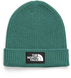 The North Face Logo Box Cuff téli sapka Evergreen (NF0A3FJXNL11)