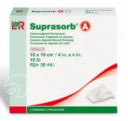 Lohmann & Rauscher Suprasorb A alginát lap 10x10 cm 10 db (20441)