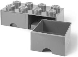 LEGO® Cutie de depozitare LEGO 2x4 40061740 (Gri)