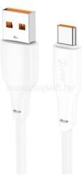 hoco. X93 Force 100W töltő adatkábel USB-A - Type-C fehér 1m (HOCO_HC790682) (HOCO_HC790682)