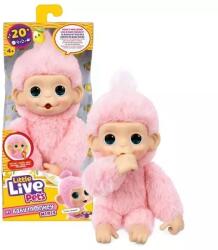 TM Toys Little Live Pets: Mini Maki majom interaktív plüss - Luna Lemon (LLP26764) - jateknet