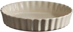 Emile Henry Tortaforma O 24 cm krém Agyag Emile Henry (EH026024)