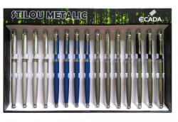 Ecada Set 15 x Stilou ECADA 93211 metalic, penita iridium ascunsa (93211)
