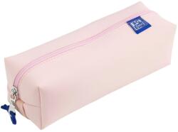 Herlitz Penar etui dreptunghiular cu 1 fermoar Oxford Kangoo Live&Go, Roz deschis (400196809) Penar