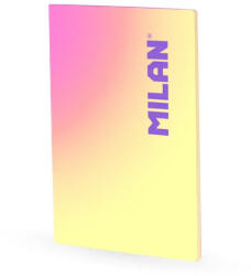 MILAN Caiet cusut A4 Milan, 95 g/mp, 48 file, dictando, Motiv sunset, Galben (57242L48SNY)