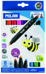 MILAN Set 8 x Carioca MAXI cu doua capete MILAN (80090)
