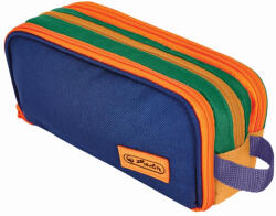 Herlitz Penar etui cu 3 compartimente Herlitz 400206618, Neon (400206618) Penar
