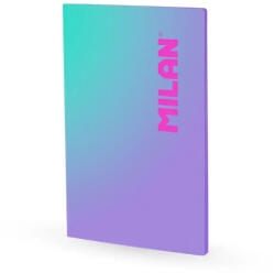MILAN Caiet cusut A4 Milan, 95 g/mp, 48 file, matematica, Motiv sunset, Mov (57243L48SNPR)