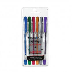 Pensan Pix pensan gel my king glitter set 6 (2227/G6)