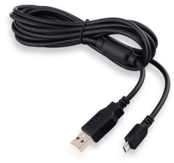  DOBE TP4-813 adatkábel, töltőkábel, fekete (MicroUSB, 1.8M, PS4, PS4 Slim, PS4 Pro, Xbox One S kontrollerhez)