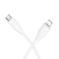 hoco. X124 cablu de date Type-C - fulger, 100cm, FEHÉR X124_TYPE_C_LIGHTNING (X124_TYPE_C_LIGHTNING)
