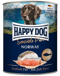 Happy Dog pur konzerv lazac ízesítésű nedves állateledel felnőtt kutyák számára 6X800 g - dogshop