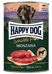 Happy Dog pur konzerv ló ízesítésű nedves állateledel felnőtt kutyák számára 6X400 g - dogshop