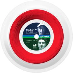 Yonex Racordaj de tenis Poly Tour Force Bright Red Reel 200m 1, 20 mm