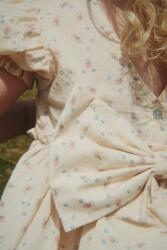 Konges Sløjd рокля EVIA BOW DRESS GOTS (KS105365.PPY2)