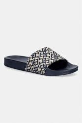 Tommy Hilfiger papuci pentru femei TH MONOGRAM POOL SLIDE 9BY2-KLDZZM_59X (FW0FW09423)