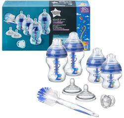 Tommee Tippee Set de start biberoane Advanced Anti-colici, băieți nou-născuți, 8 buc albastru (129728)