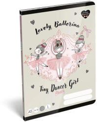 ICO ICO: Lizzysuli Tiny Dancer Ballerina 1. osztályos vonalas füzet A/5 14-32 (7500167003-582977) - jatekshop