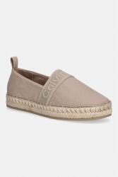 Calvin Klein espadrile pentru femei OBLIQUE ESPADRILLE WEBBING PPY2-OBD0FP_01X