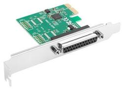 Lanberg Pci Express X1 Kártya-> 1x Lpt 25pin Alacsony Profilú (pce-lpt-001)