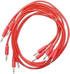 Erica Synths Braided eurorack patch cable 90cm (5pcs, red) 0, 9 m Drept - Drept Cablu patch (4751030829050)