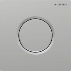 Geberit vizeldevezérlés pneumatikus működtetéssel, Sigma 01 nyomólap matt króm, Easy-To-Clean bevonattal (GE-116.011.JQ.5)