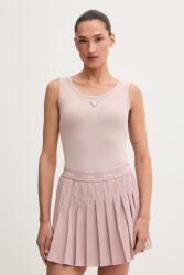 Guess top pentru femei, cu bumbac OLYMPE 9BY2-TSDZYG_03X (V6YP09.K4312)