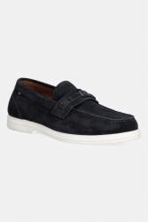Tommy Hilfiger mocasini pentru bărbați, din piele întoarsă LIGHT SUEDE FLAG HARDWARE LOAFER 9BY2-OBMZSY_59X (FM0FM05897)