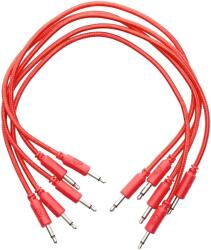 Erica Synths Braided eurorack patch cable 30cm (5pcs, red) 0, 3 m Drept - Drept Cablu patch (4751030829036)