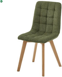 Artium Zöld szövet étkezőszék - modern kárpitozott szék CT-291 GRN2