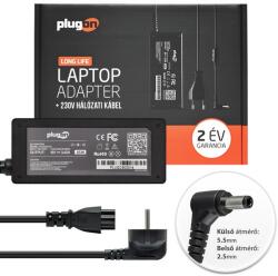 PlugOn Delta 19V 3.42A (65W) 5.5x2.5mm töltő