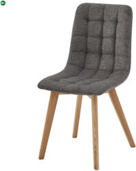 Artium Szürke szövet étkezőszék - modern kárpitozott szék CT-291 GREY2