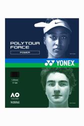 Yonex Poly Tour Force Black Set 12m Teniszütő húrozása 1, 25 mm