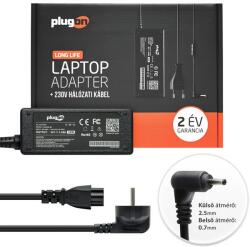 PlugOn Asus 19V 1.58A (30W) netbook töltő