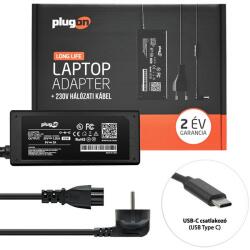 PlugOn Asus 20V 3.25A // 5V 3A (65W) USB-C (Type-C) töltő