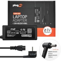 PlugOn Asus 20V 7.5A (150W) 4.5x3.0mm center-pin, töltő