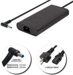 HP 19.5V 10.3A vékony center-pin (200W) 4.5x3.0mm gyári töltő