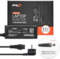 PlugOn Dell 19.5V 3.34A (65W) 4.5x3.0mm töltő